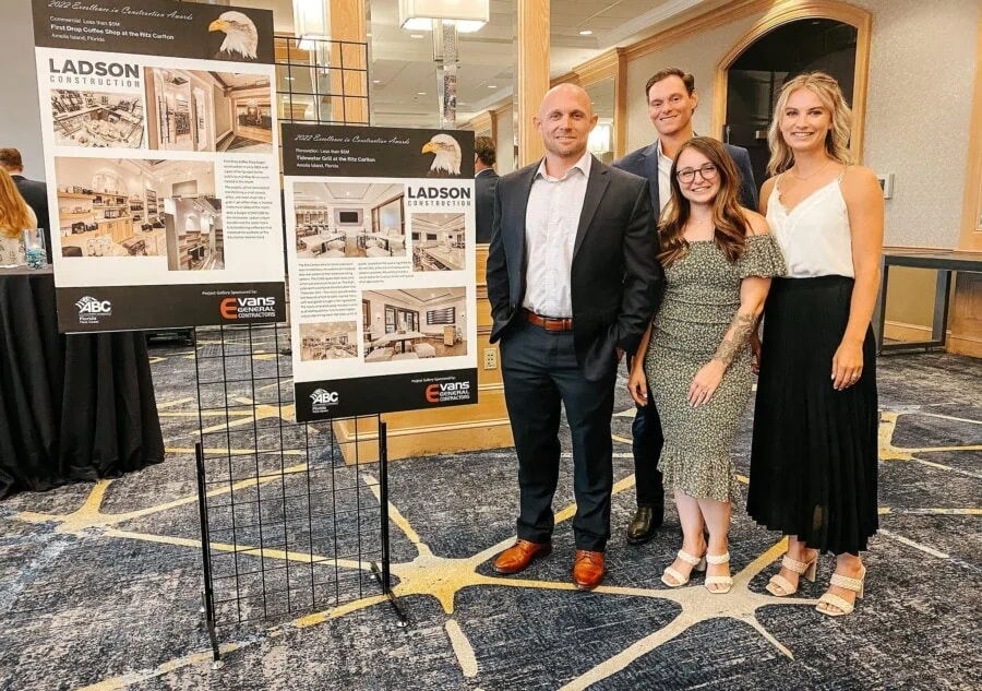 Ladson Construction Team at Excellence in Construction Awards